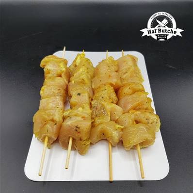 Brochettes de poulet marinées Thaï