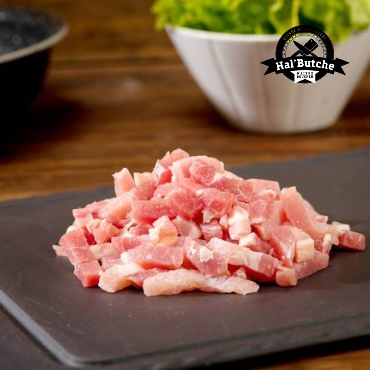 Lardon de veau halal